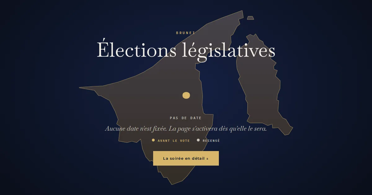 Brunei · Élections législatives