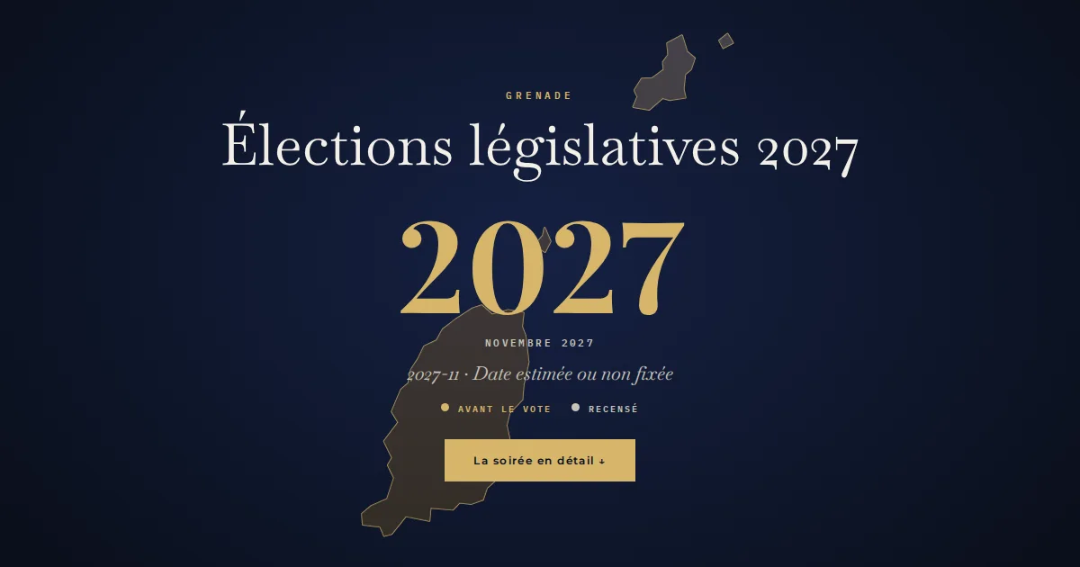 Grenade · Élections législatives