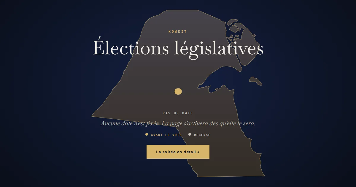 Koweït · Élections législatives
