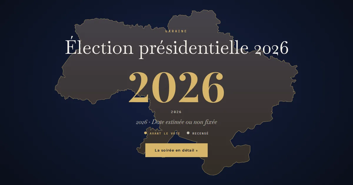 Ukraine · Élection présidentielle
